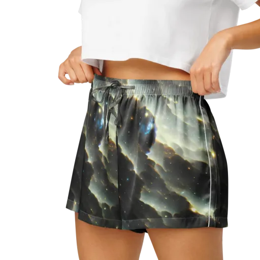Rutkowski Nebula on a Women's Pajama Shorts