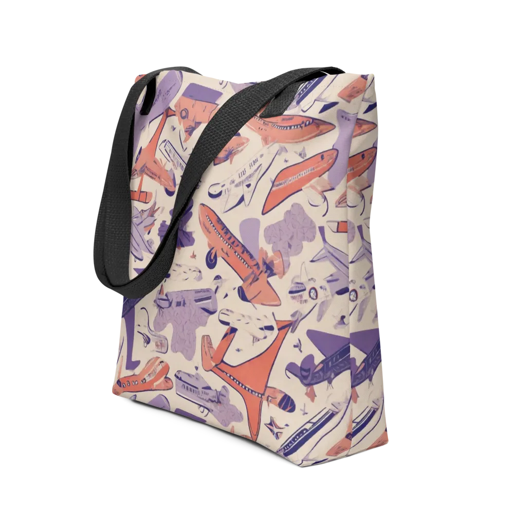 Cloudline Fleet on Tote Bag — Front