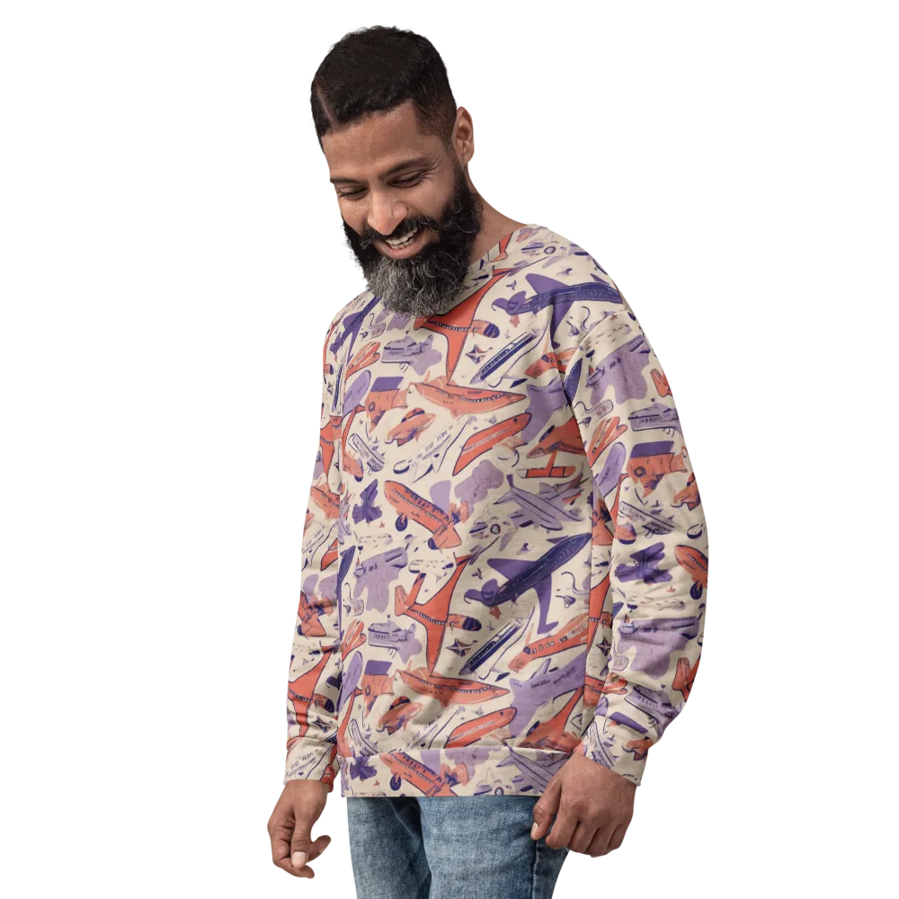 Cloudline Fleet on Sweatshirt — Left Front