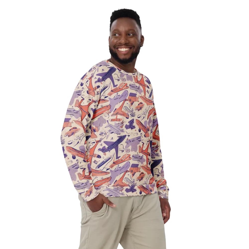 Cloudline Fleet on Sweatshirt — Front