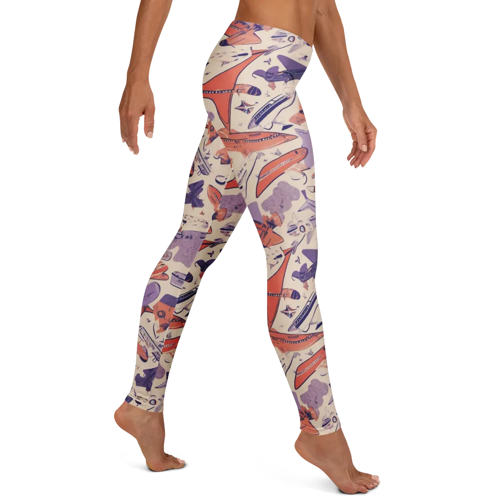 Cloudline Fleet on Leggings — Right
