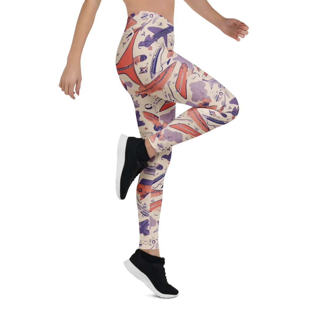 Cloudline Fleet on Leggings — Right
