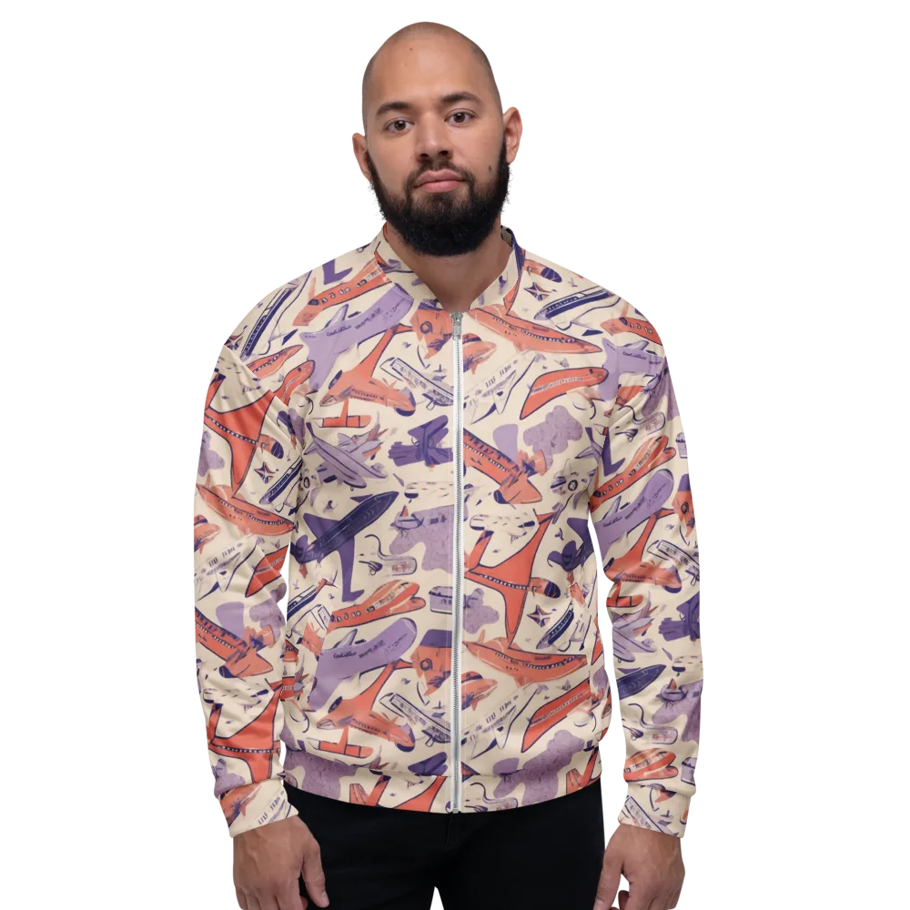 Cloudline Fleet on Bomber Jacket — Front
