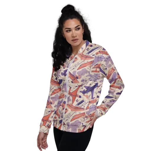Cloudline Fleet on a Bomber Jacket