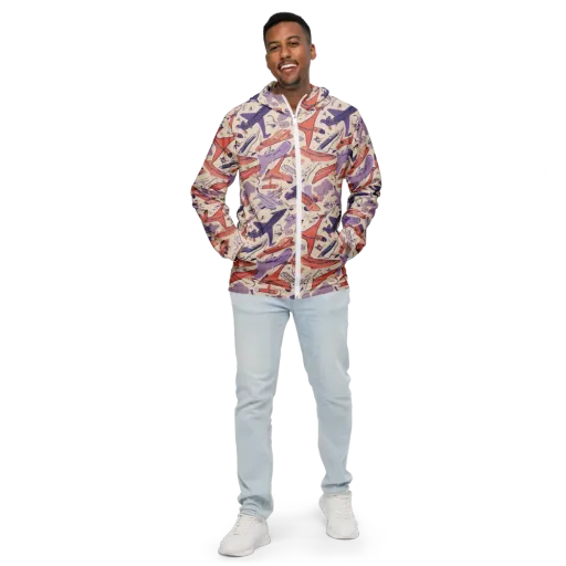 Cloudline Fleet on a Men's Windbreaker