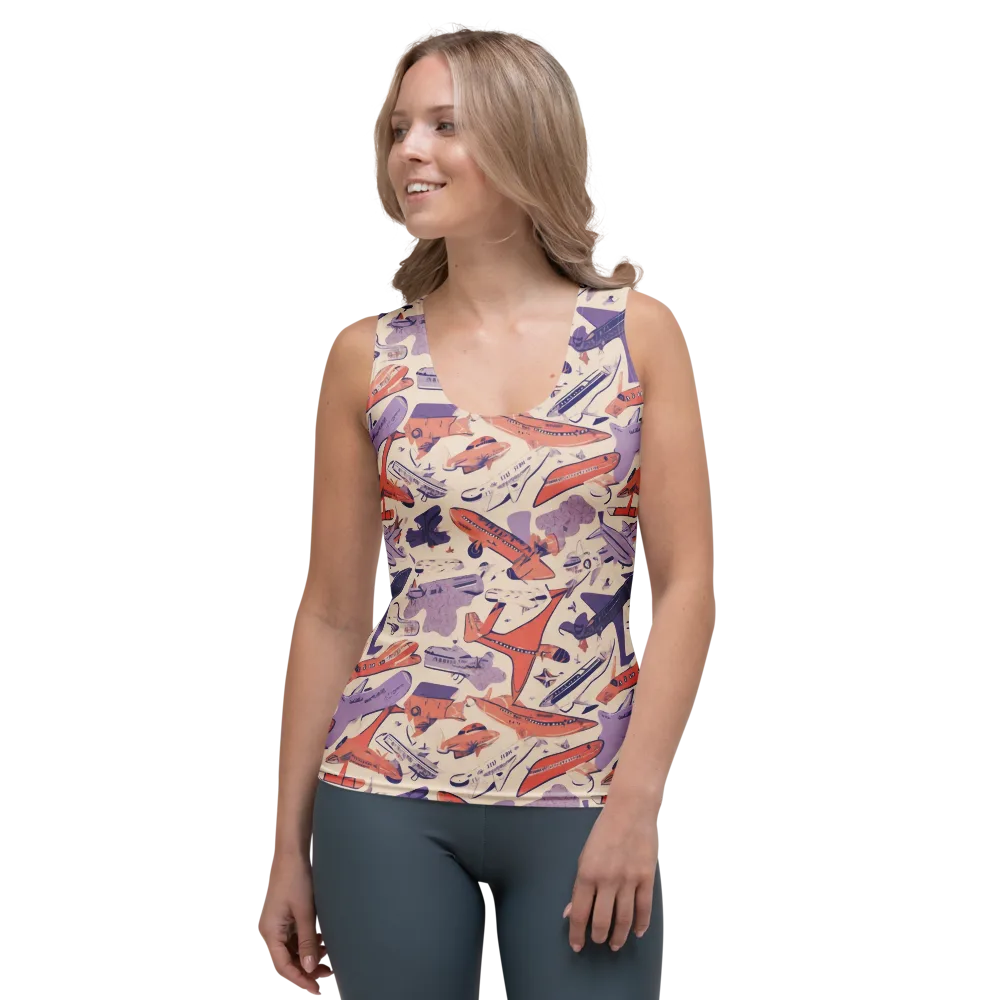 Cloudline Fleet on Women's Tank Top — Front