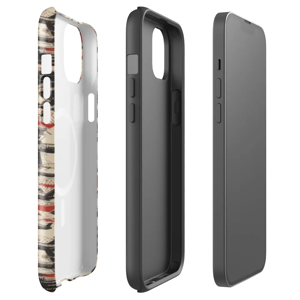 Jetstream Ledger on MagSafe Tough Case for iPhone® — Front