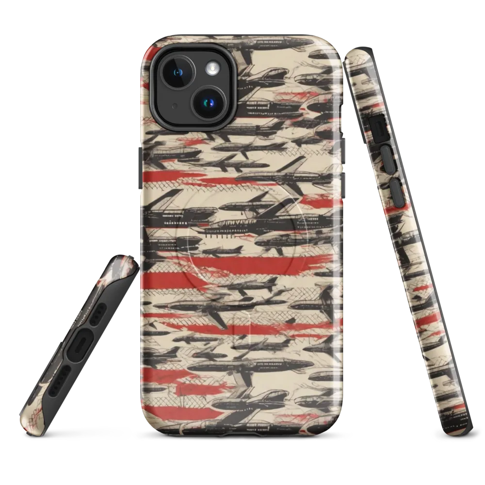 Jetstream Ledger on MagSafe Tough Case for iPhone® — Front