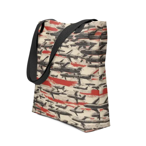 Jetstream Ledger on a Tote Bag