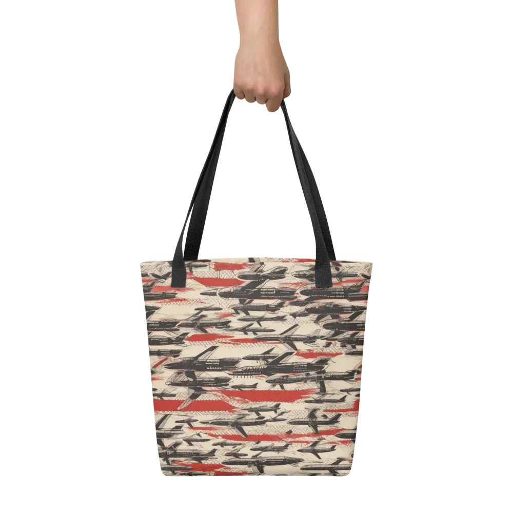 Jetstream Ledger on Tote Bag — Front