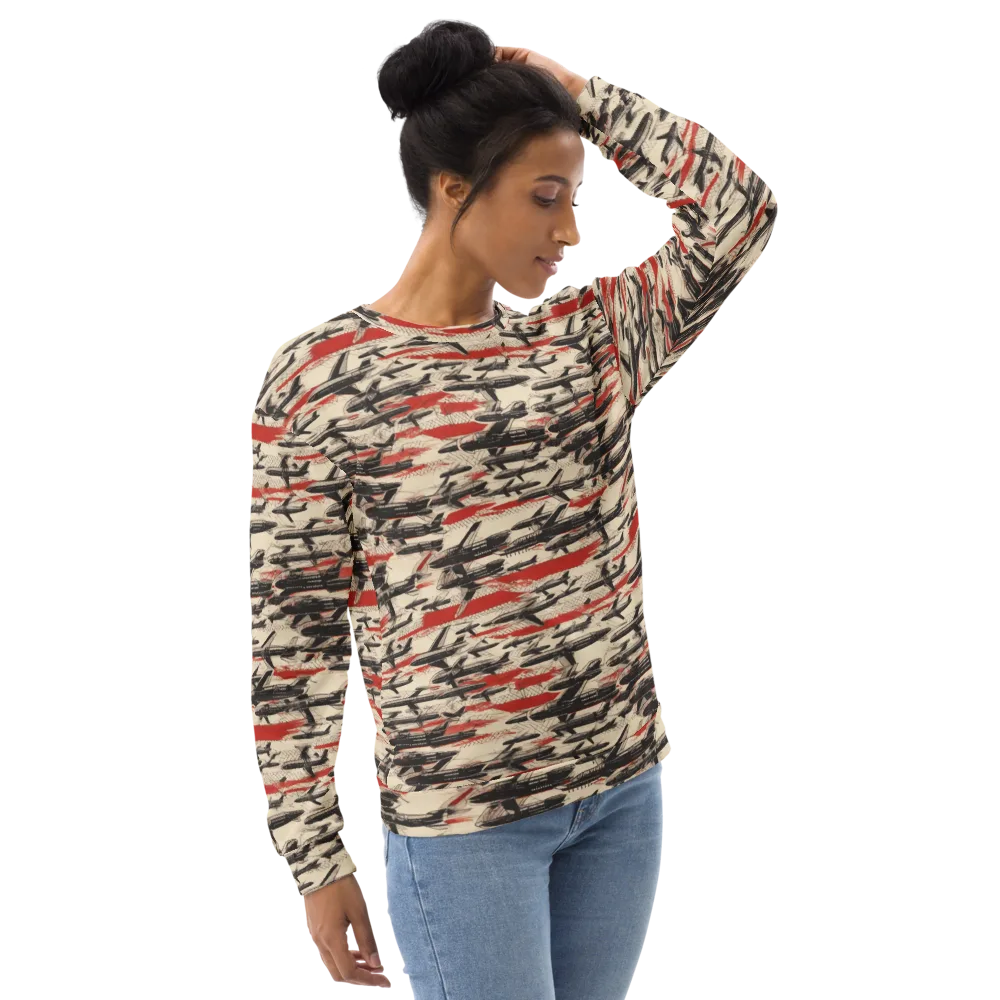 Jetstream Ledger on Sweatshirt — Right Front