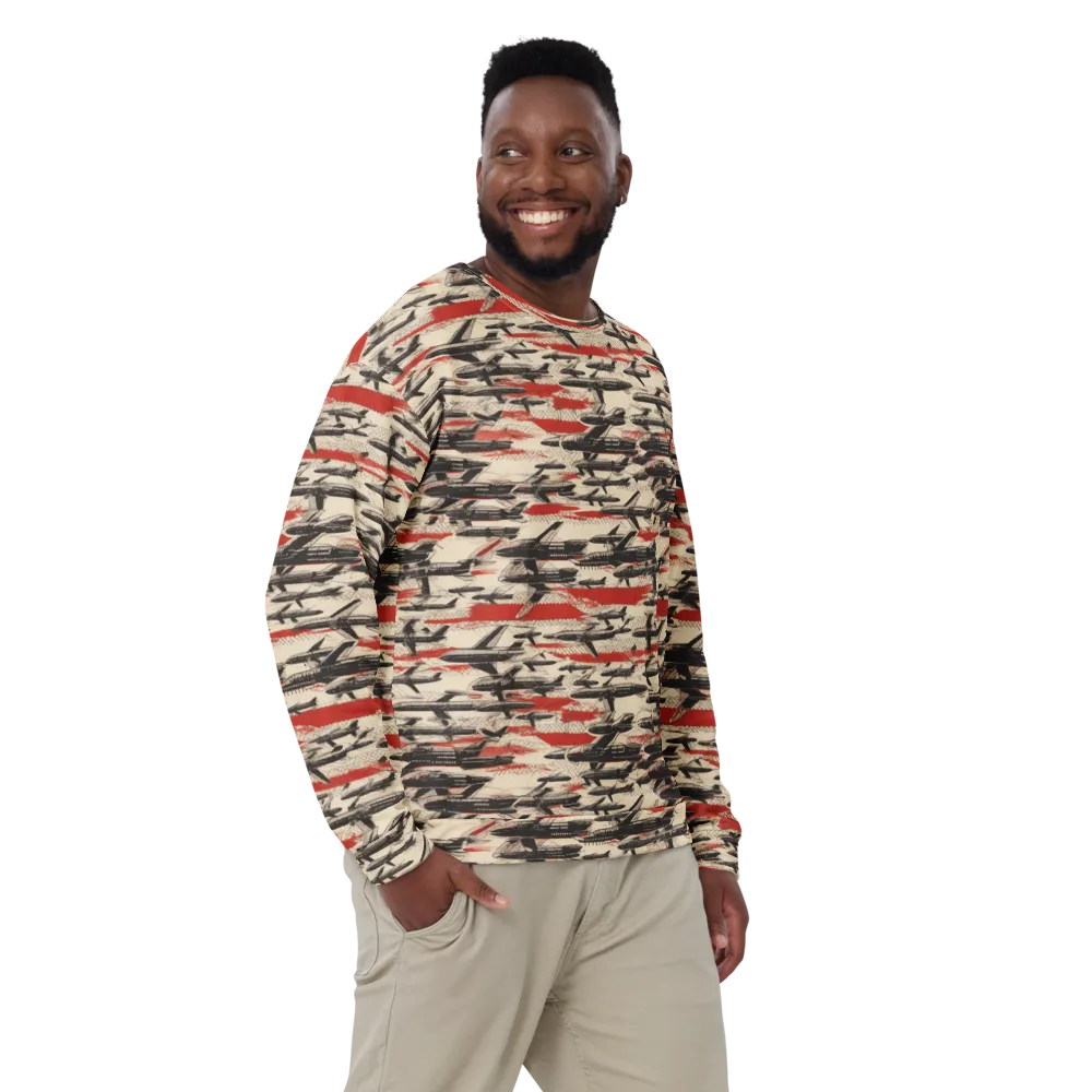 Jetstream Ledger on Sweatshirt — Front