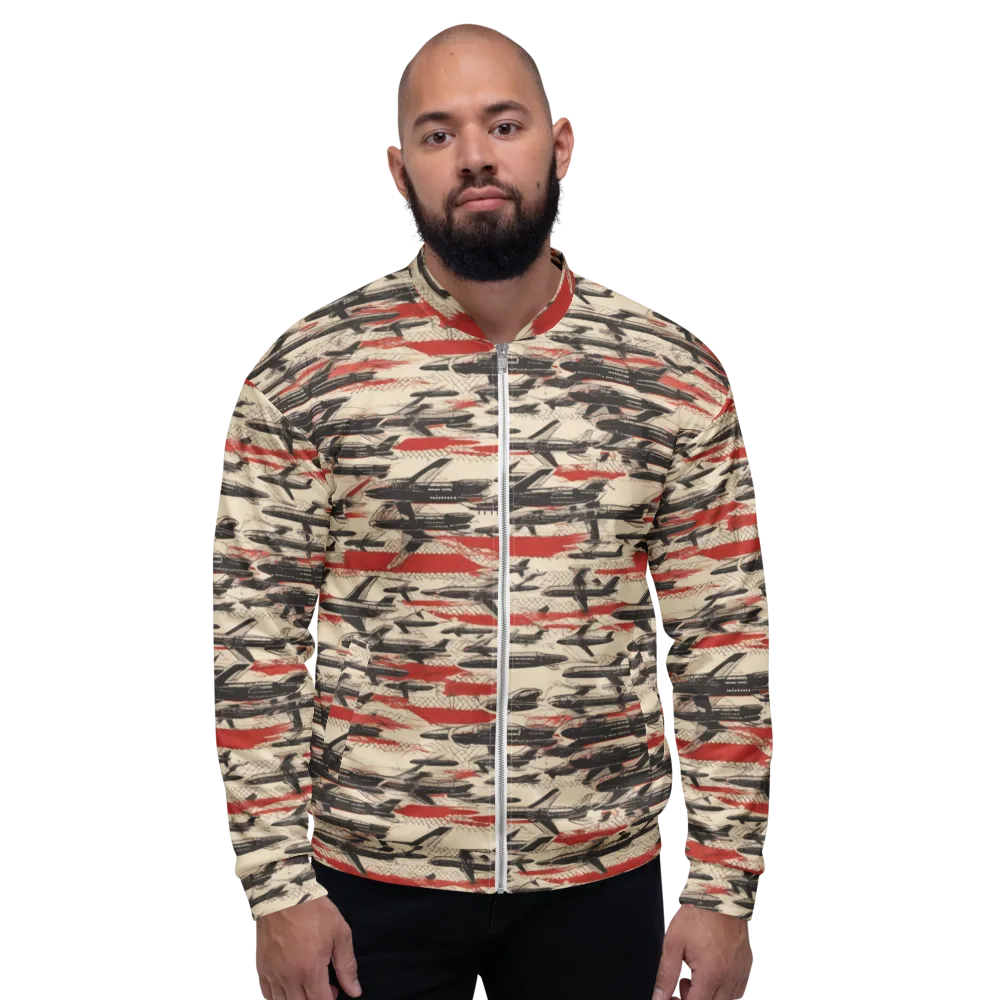 Jetstream Ledger on Bomber Jacket — Front