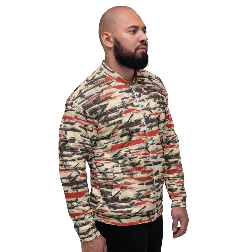 Jetstream Ledger on Bomber Jacket — Right