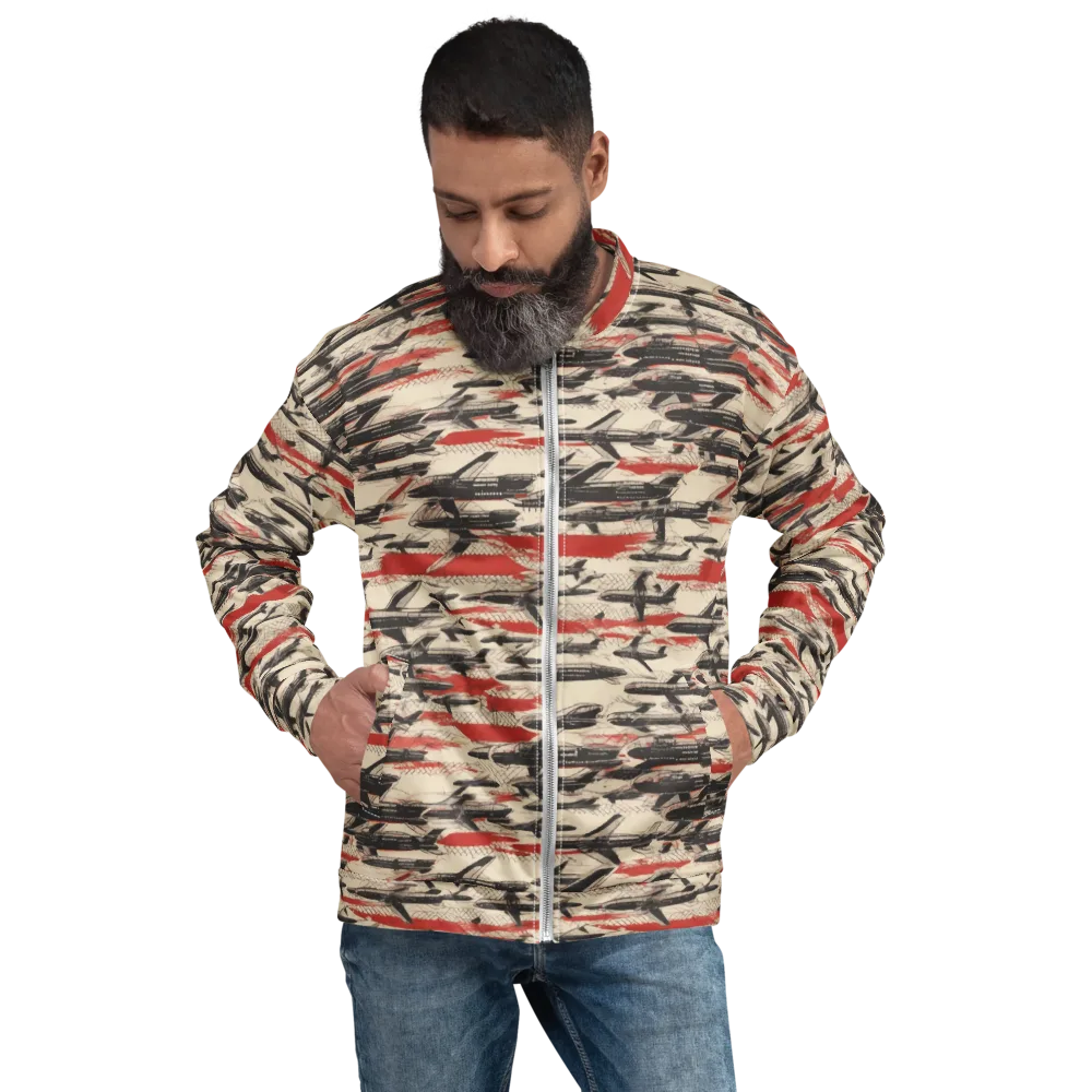 Jetstream Ledger on Bomber Jacket — Front
