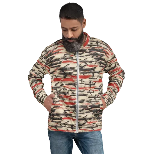 Jetstream Ledger on a Bomber Jacket