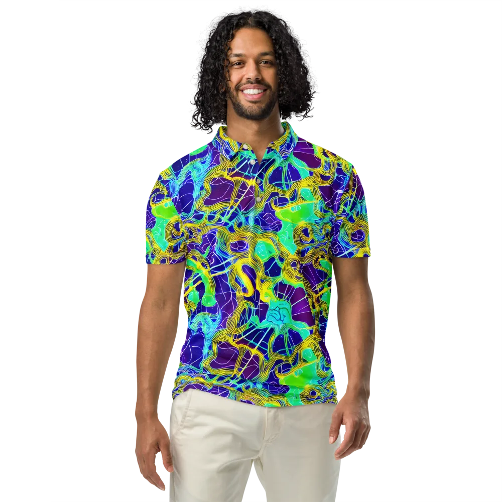 Caroline Gotch on Men's Slim Fit Polo Shirt — Front