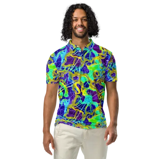 Caroline Gotch on a Men's Slim Fit Polo Shirt
