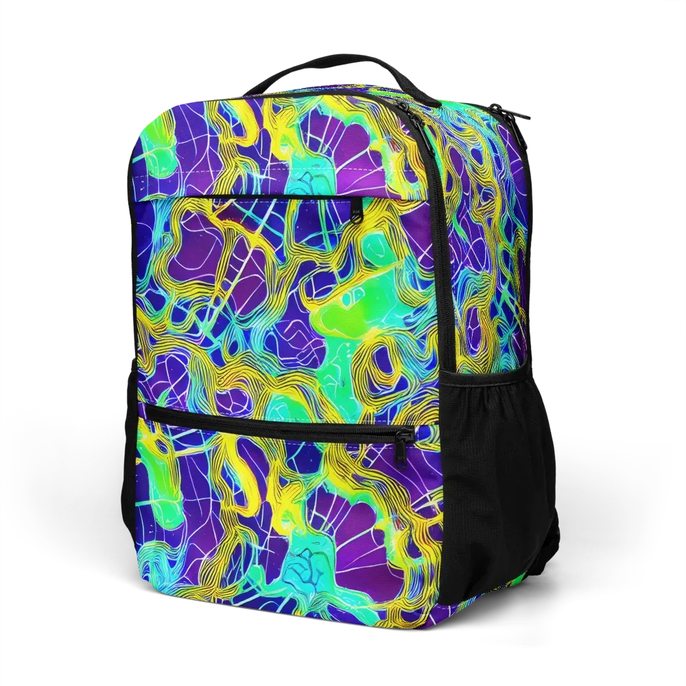 Caroline Gotch on Utility Backpack — Left Front