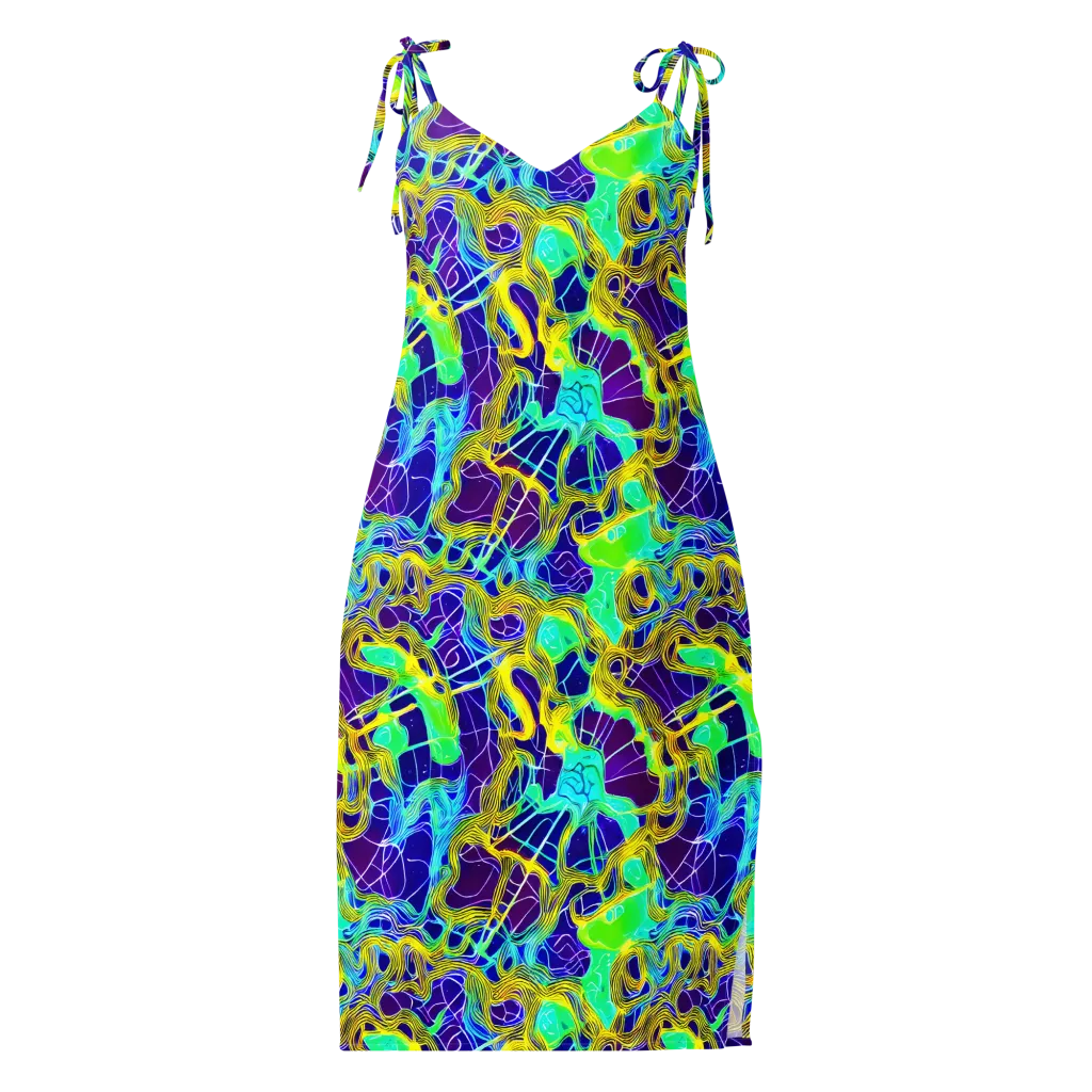 Caroline Gotch on Slip Dress — Front