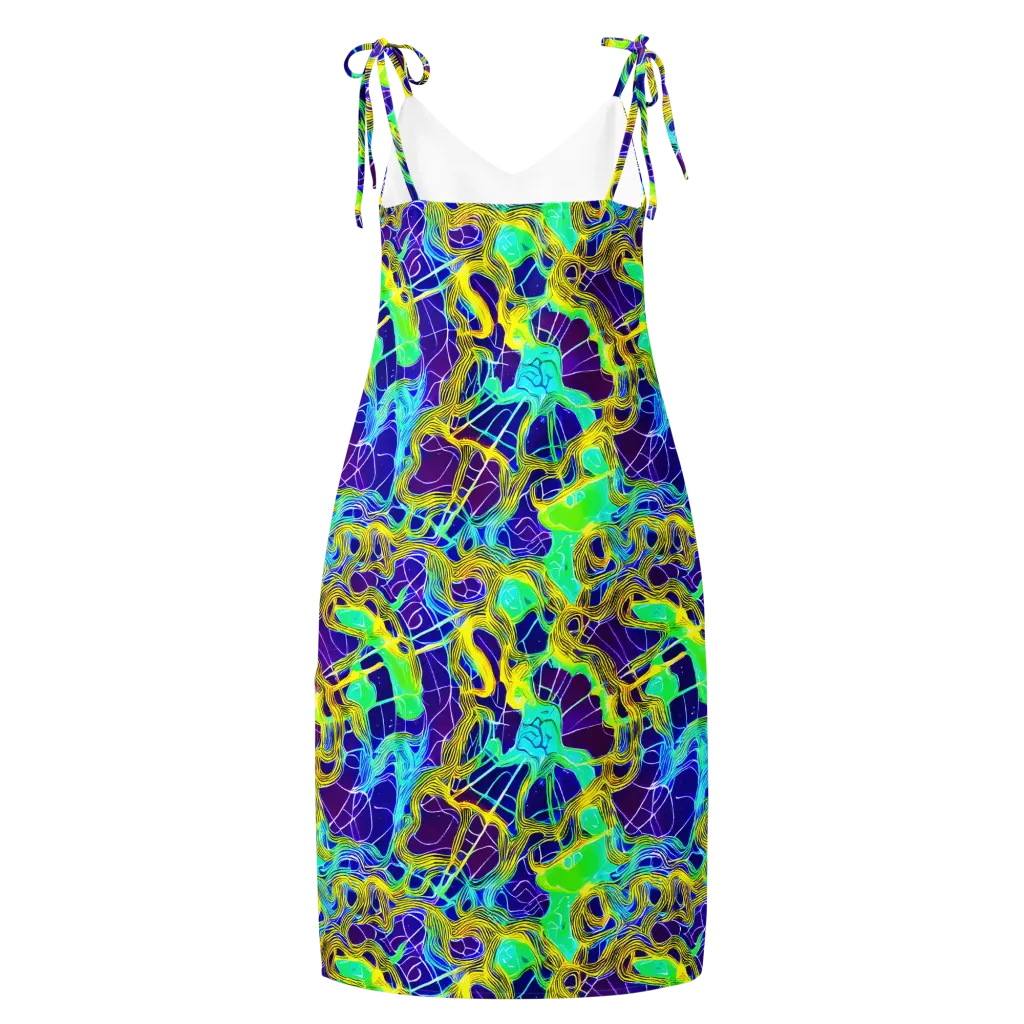 Caroline Gotch on Slip Dress — Back