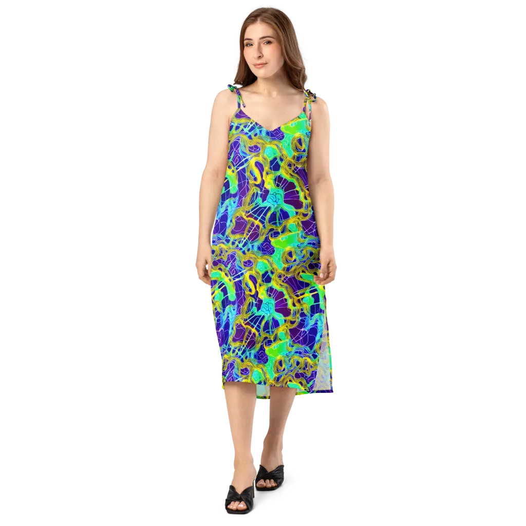 Caroline Gotch on Slip Dress — Front