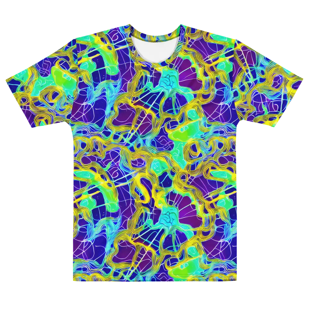 Caroline Gotch on Men's Cotton Crew Neck T-Shirt — Front