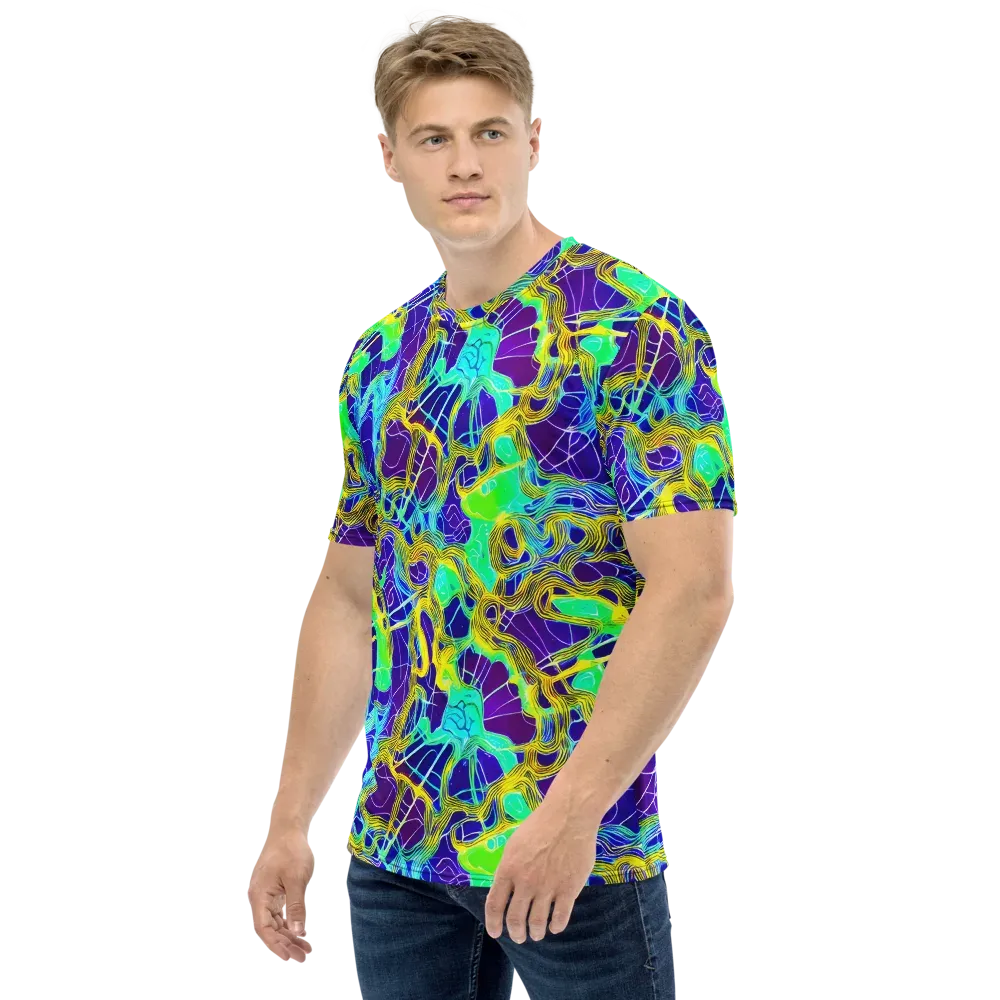 Caroline Gotch on Men's Crew Neck T-Shirt — Left