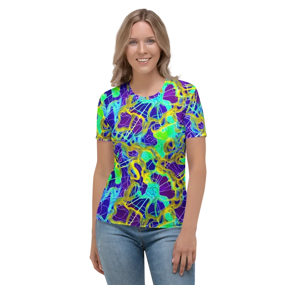 Caroline Gotch on Women's Crew Neck T-Shirt — Front