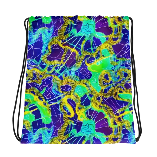 Caroline Gotch on a Drawstring Bag