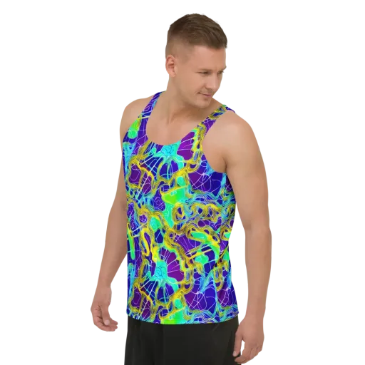 Caroline Gotch on a Men's Tank Top