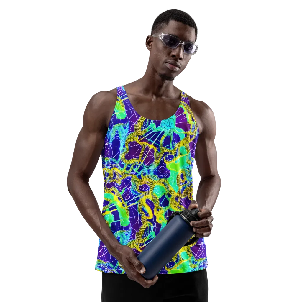 Caroline Gotch on Men's Tank Top — Front