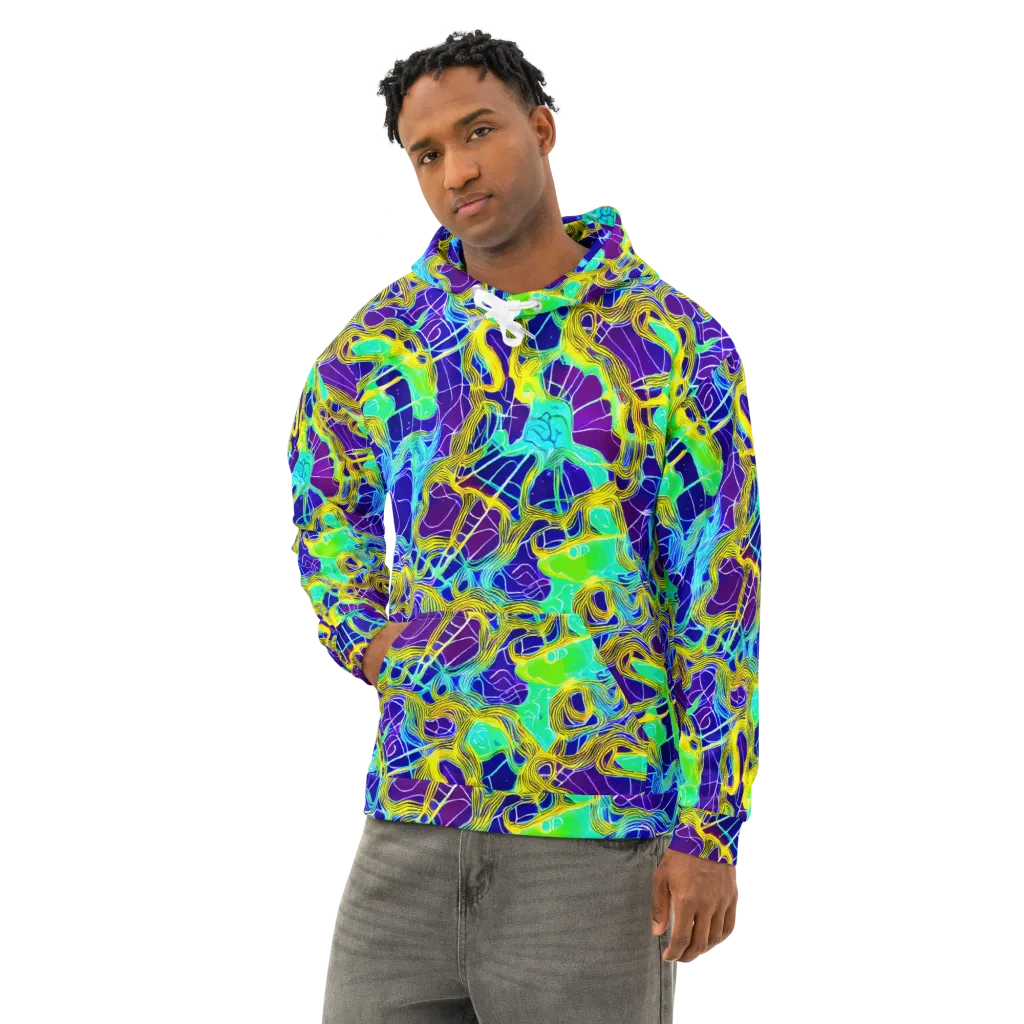 Caroline Gotch on Cotton Hoodie — Left Front