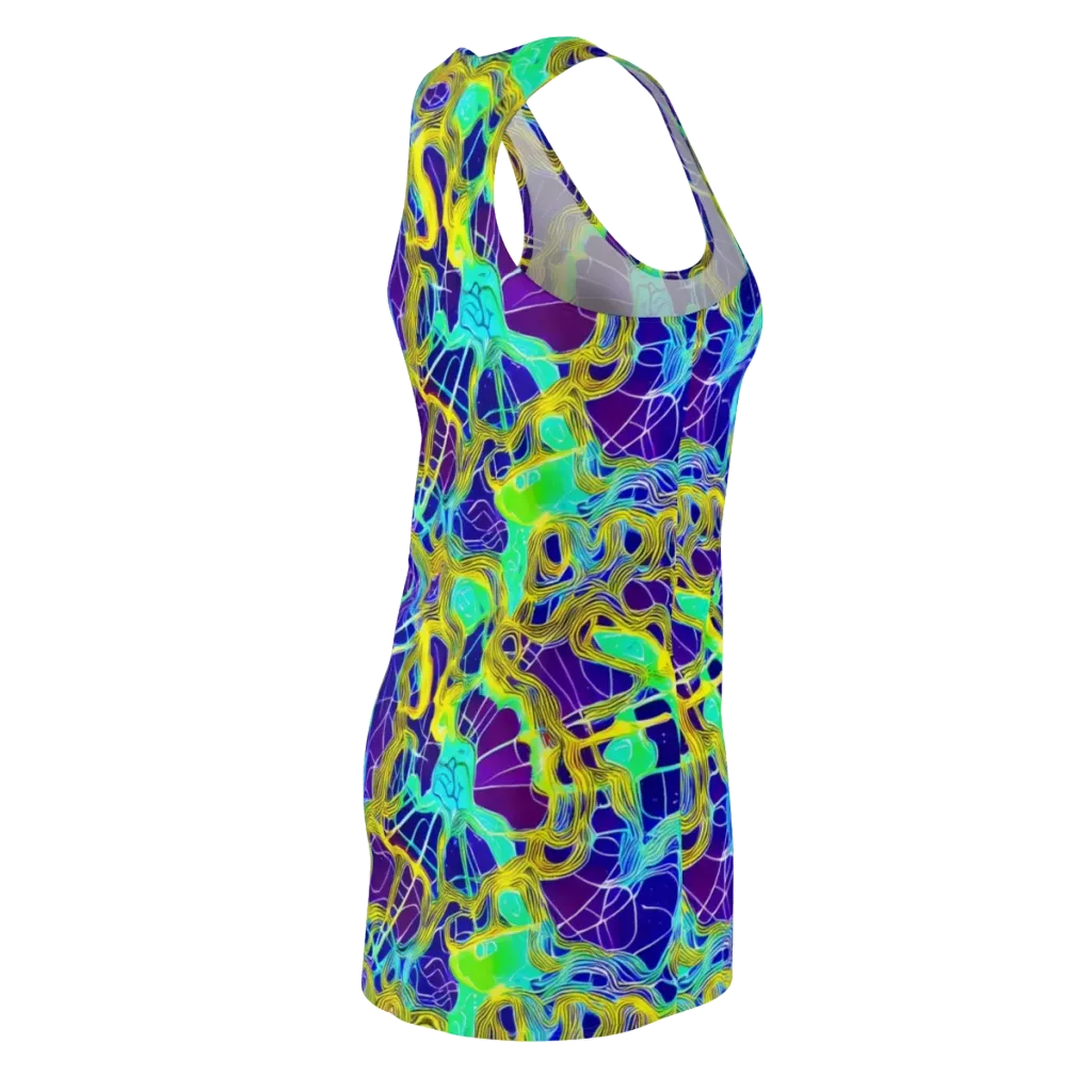 Caroline Gotch on Racerback Dress — Back Side