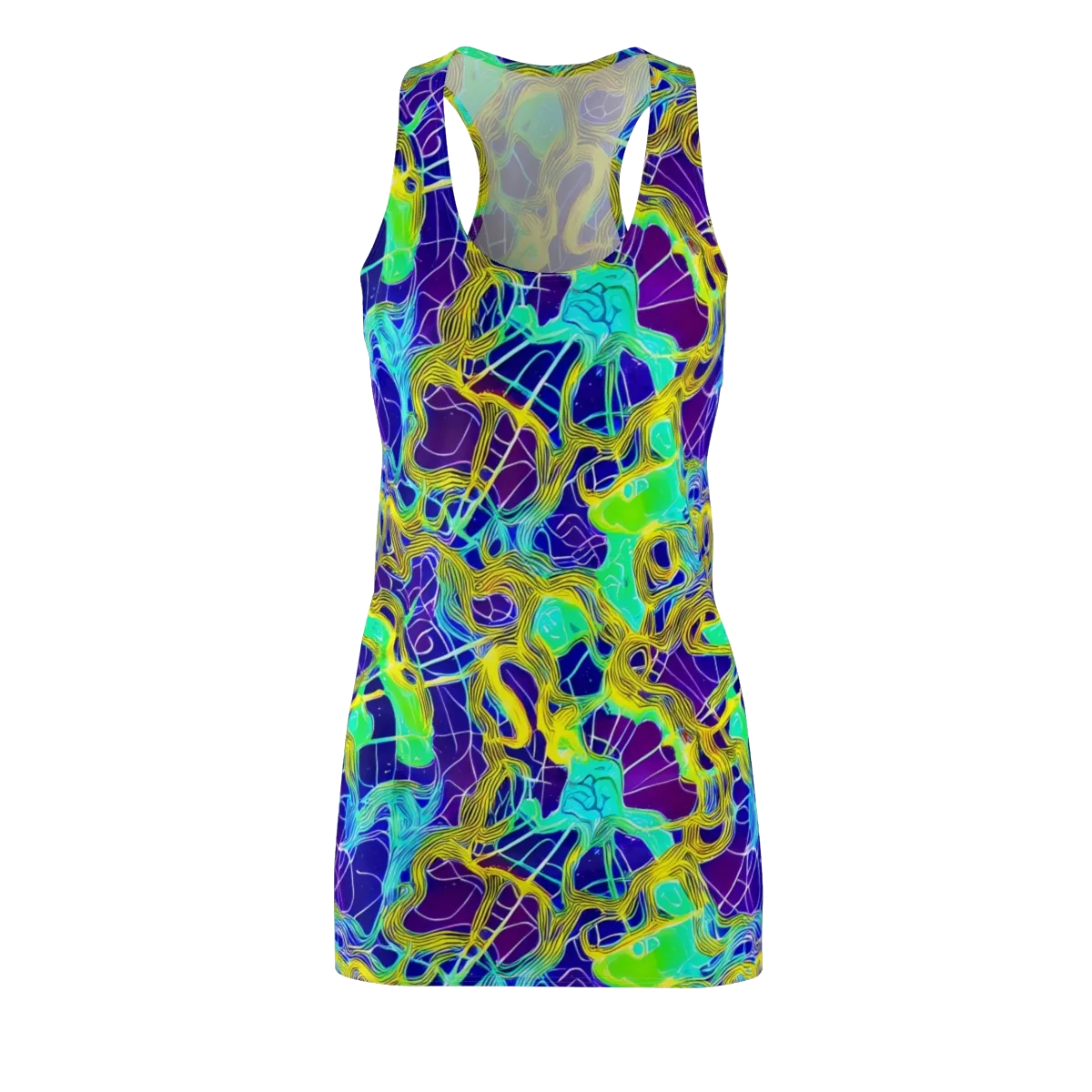 Caroline Gotch on Racerback Dress — Front