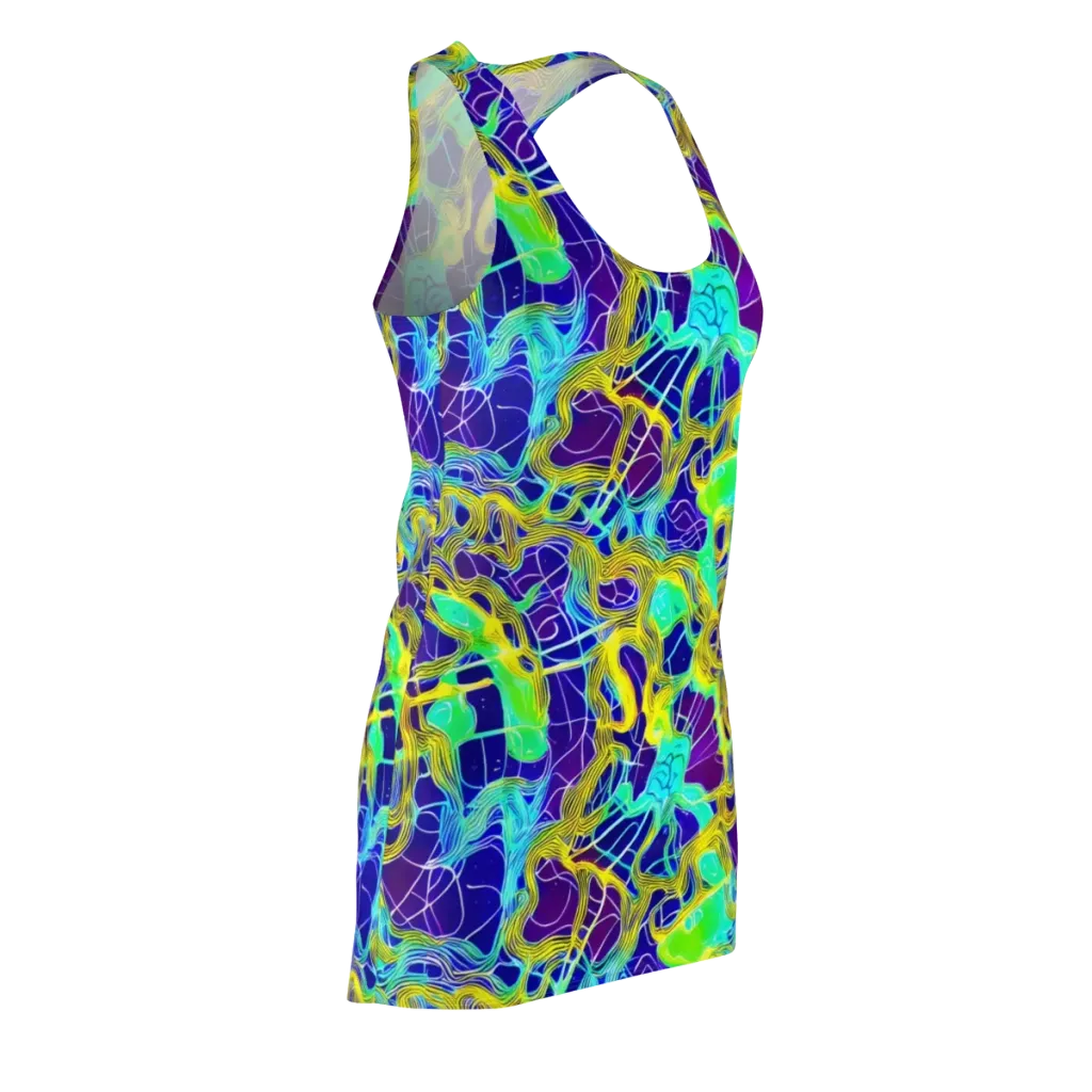 Caroline Gotch on Racerback Dress — Front Side
