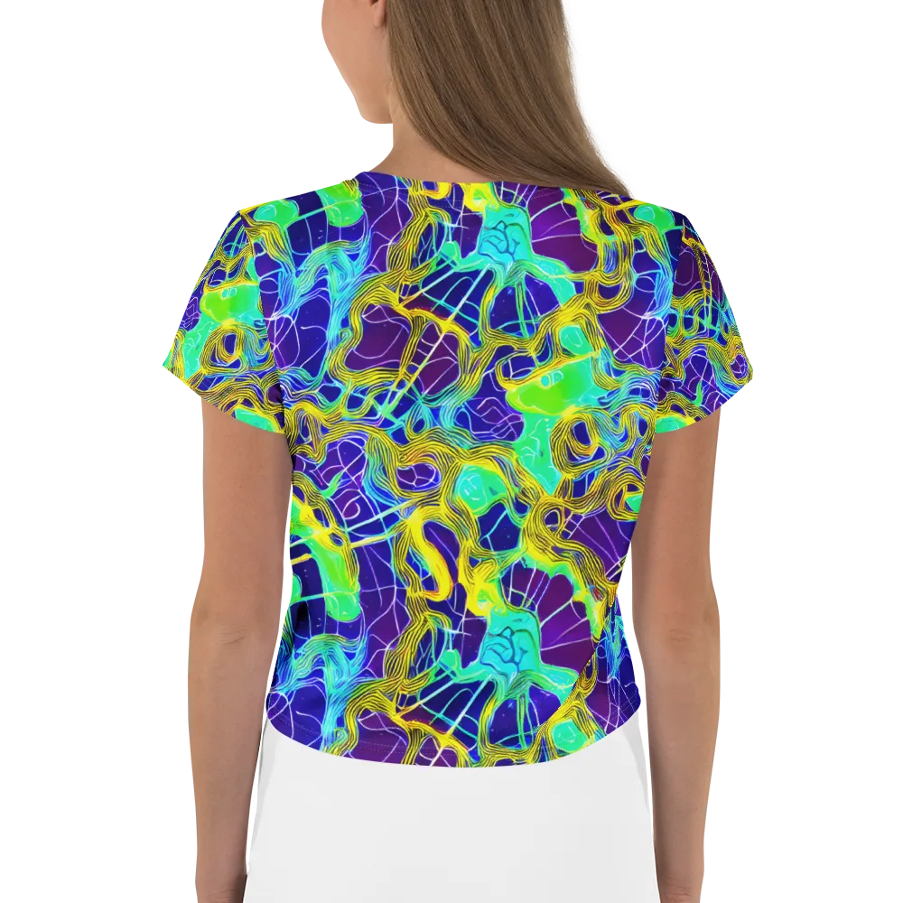 Caroline Gotch on Crop Tee — Back