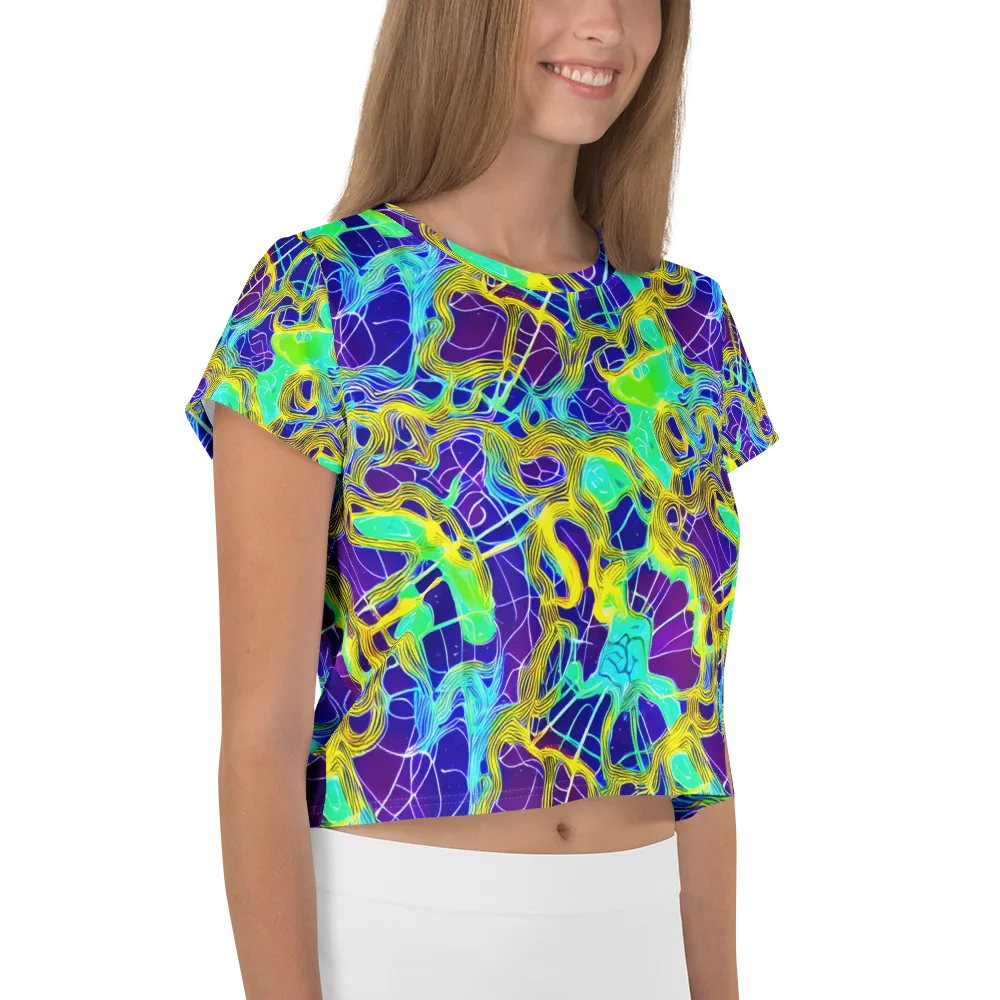Caroline Gotch on Crop Tee — Right