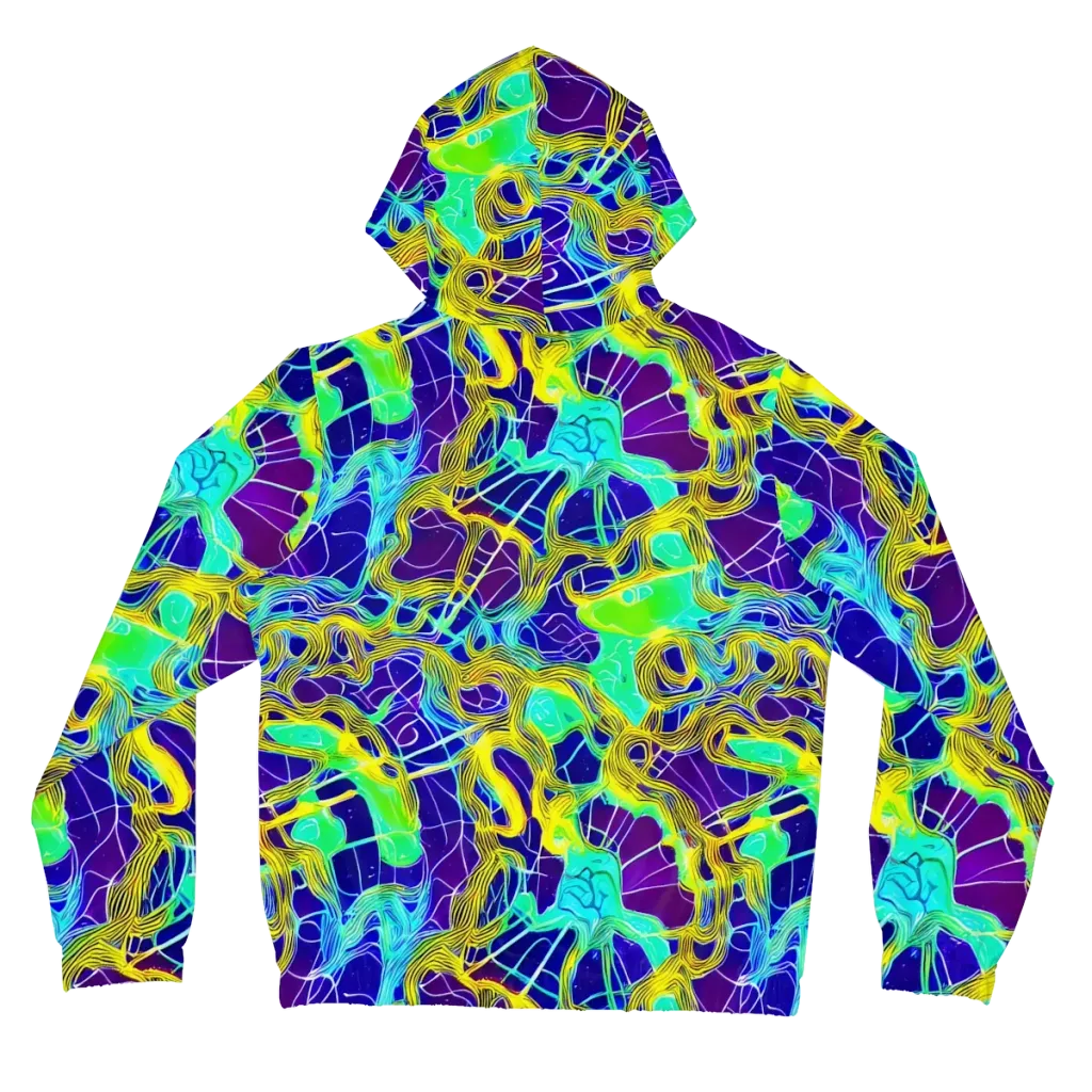 Caroline Gotch on Women's Full-Zip Hoodie — Back