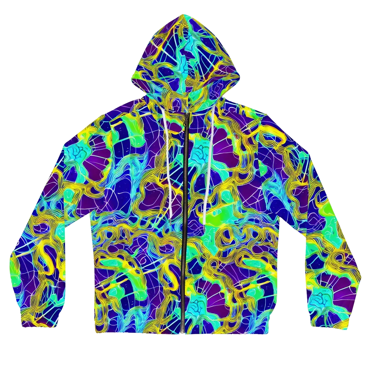 Caroline Gotch on Women's Full-Zip Hoodie — Front