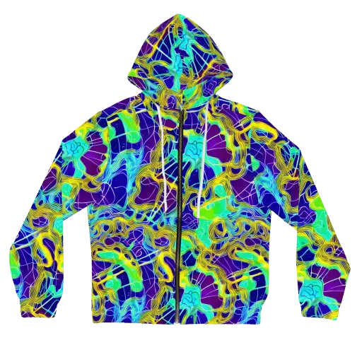 Caroline Gotch on a Women's Full-Zip Hoodie