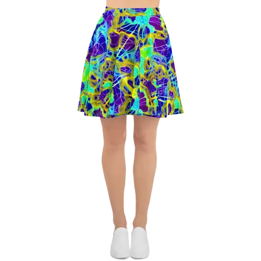 Caroline Gotch on a Skater Skirt