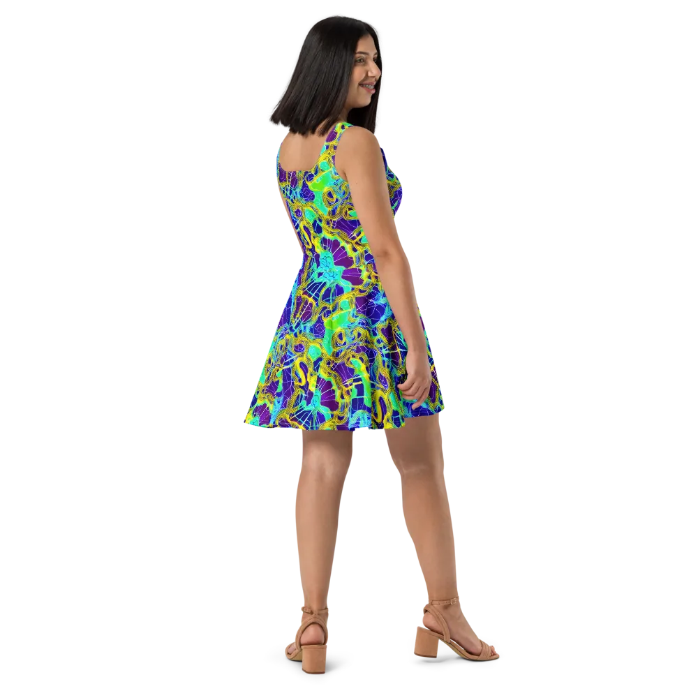 Caroline Gotch on Skater Dress — Right