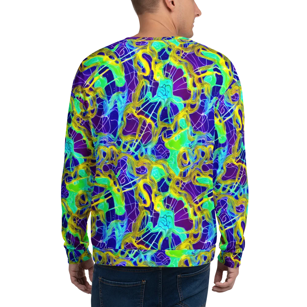 Caroline Gotch on Sweatshirt — Back