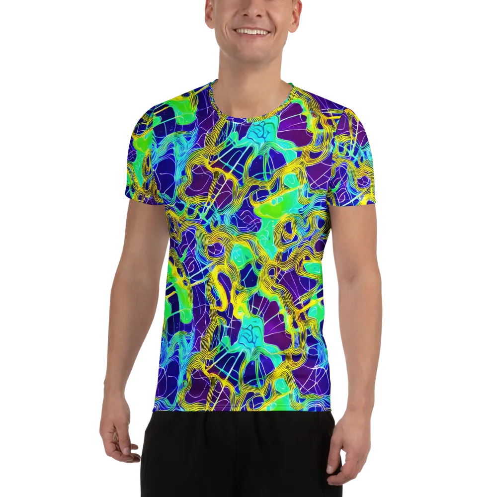 Caroline Gotch on Men's Athletic T-Shirt — Front
