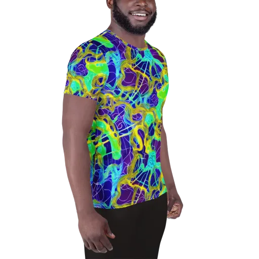 Caroline Gotch on a Men's Athletic T-Shirt