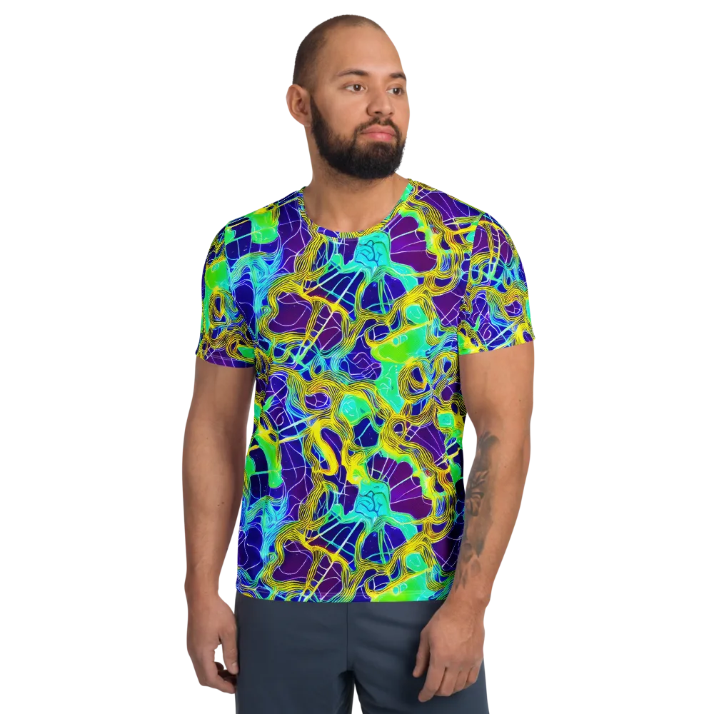 Caroline Gotch on Men's Athletic T-Shirt — Front
