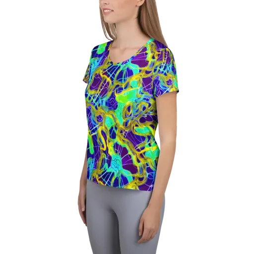 Caroline Gotch on a Women's Athletic T-Shirt