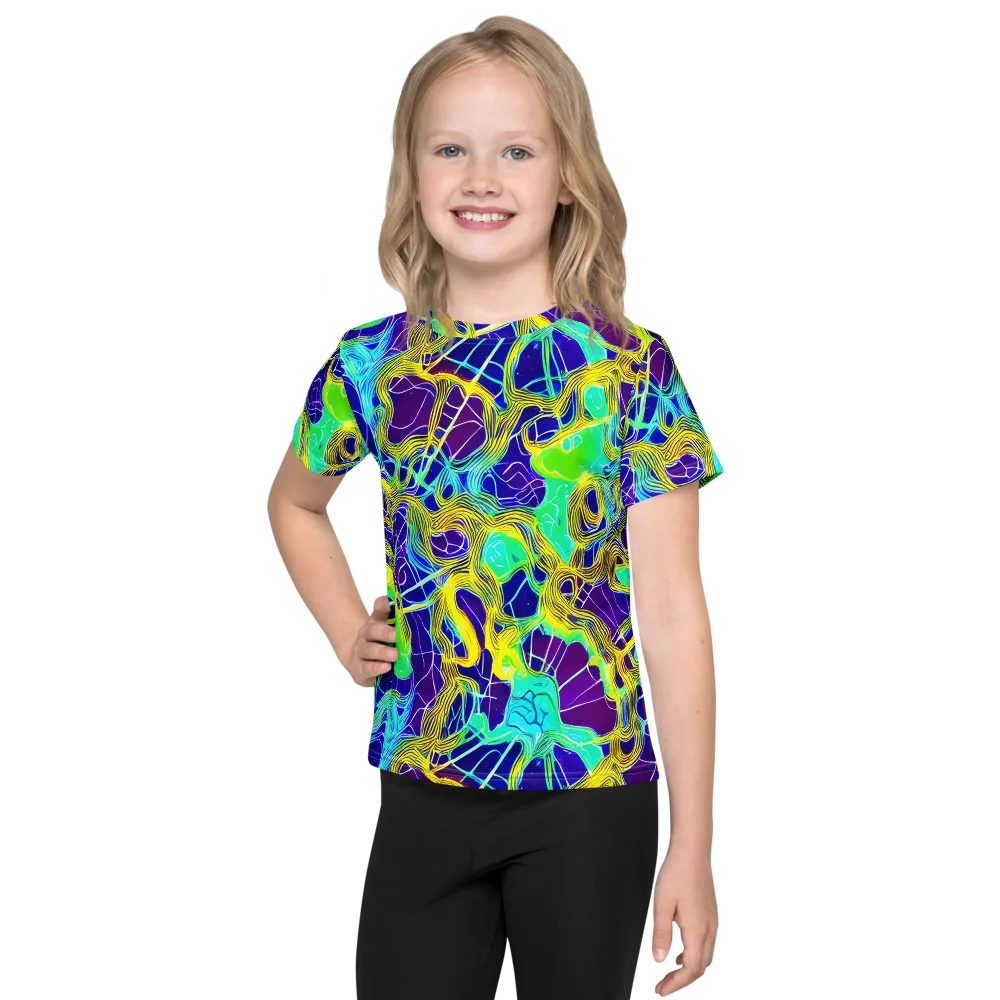 Caroline Gotch on Kids Crew Neck T-Shirt — Front