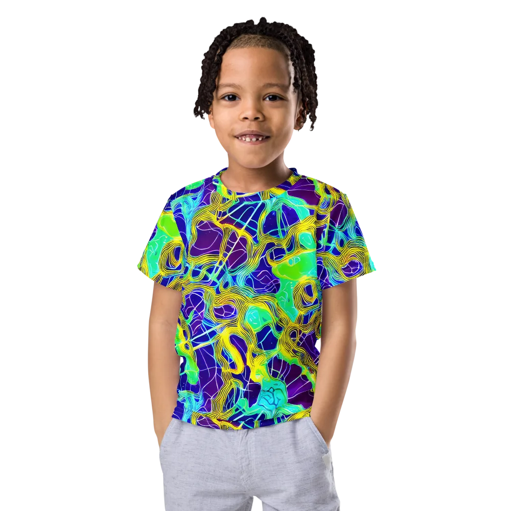 Caroline Gotch on Kids Crew Neck T-Shirt — Front